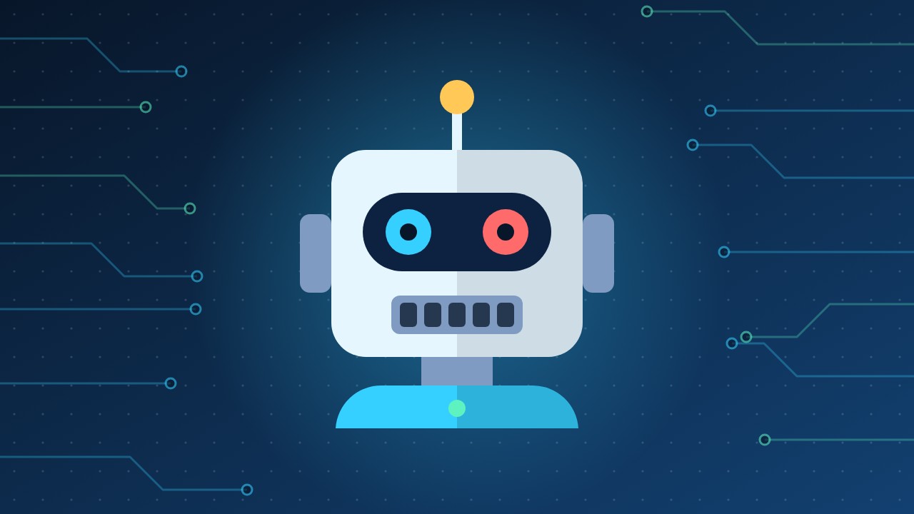Illustration of a robot